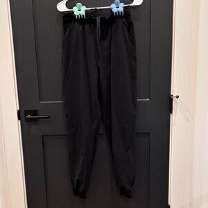 Lululemon Black High Rise Stretch Full Length Cuffed Jogger Sold Out